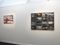 Vue de l'exposition Regards croisés sur la ville au Carreau, Cergy-Pontoise, 2013